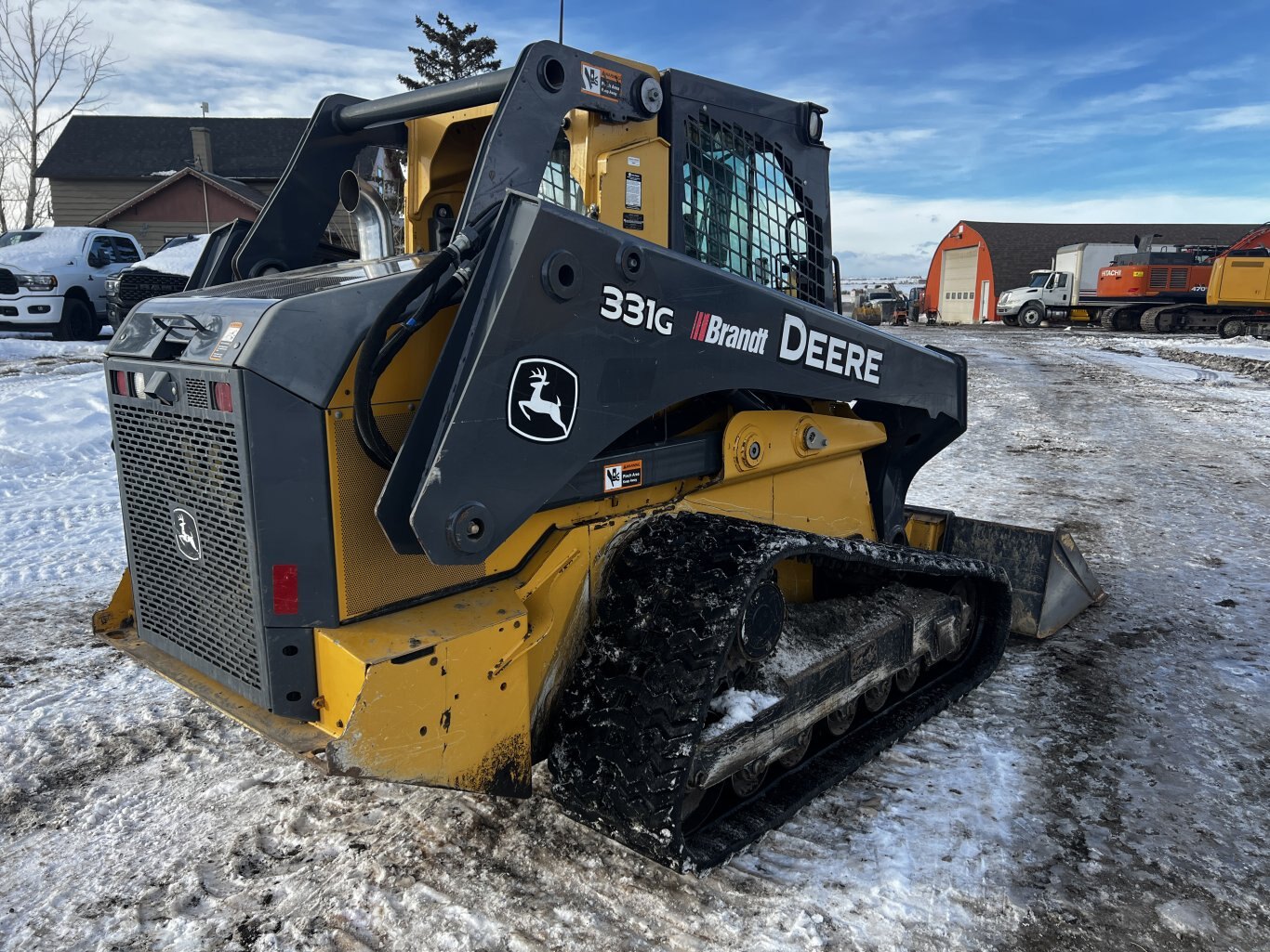 2017 Deere 331G Skid Steer with Bucket • Tracked Skid • Compact Track Loader #11323 BP