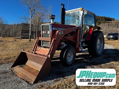 1978 Massey Ferguson 2705 Tractor with MF246 Loader & 6 ft Bucket #11401 BP