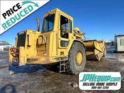 1987 CAT 621E Wheel Motor Scraper #11497 CT