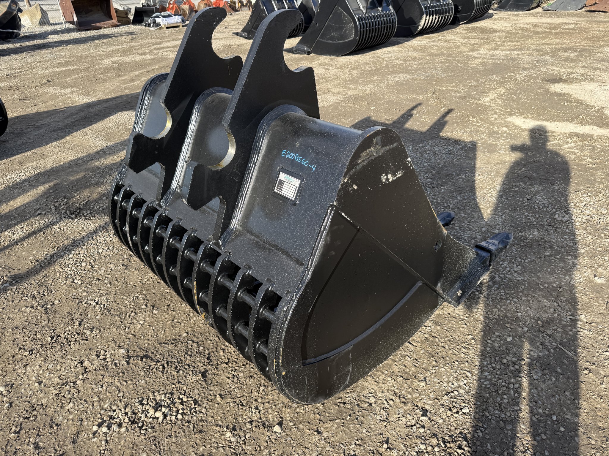 200 Series 60 inch Skeleton Bucket Excavator 4 inch spacing #E200BS60-4 ...