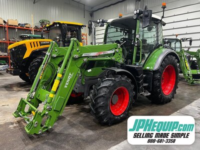 2021 Fendt 312 Vario Tractor 4WD with 4X75 Compact Loader • CVT Transmission #11664 BP