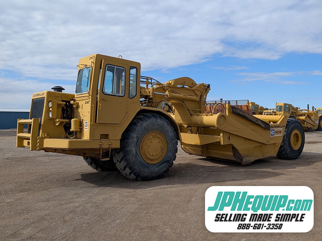 1983 Cat 621B Motor Scraper #11705 OB1983 Cat 621B Motor Scraper #11705 ...