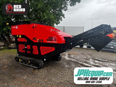 2025 Red Rhino RR 5000+ Jaw Crusher • New Machine • Dealer Warranty #11895 BP