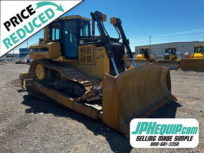 2006 Caterpillar D6R XW Dozer with Multi-Shank Ripper • Cat D6R • SU Blade #11972 BP