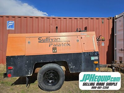 2013 Sullivan Palatek D210H Trailer Compressor #12011 AS