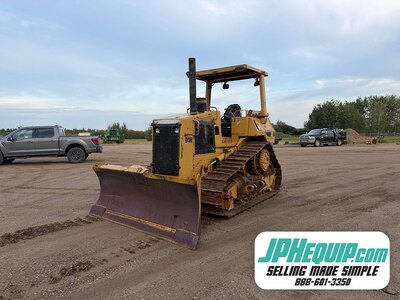 1987 Caterpillar D4H Dozer with Angle Blade #12170 CT