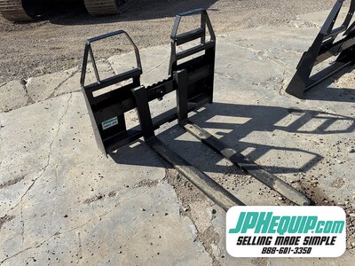Skid Steer Pallet Forks #10622 JPH