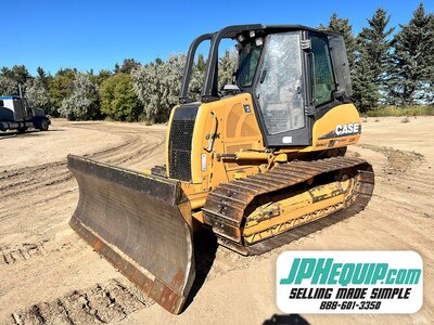 2007 Case 650K LGP Dozer with Winch • Series 3 #12200 BP