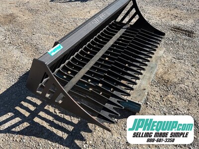 Skid Steer Skeleton Bucket 66-inch #10629 JPH
