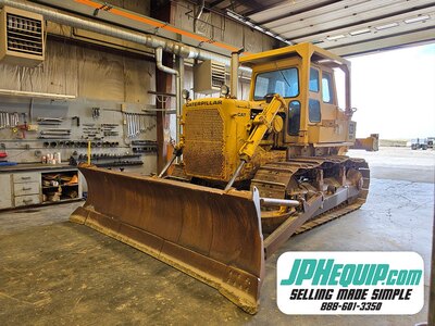 1970 Cat D7F Dozer • Straight Blade Ripper • Rebuilt Cat 3306 Engine • Municipal Surplus #12250 OB