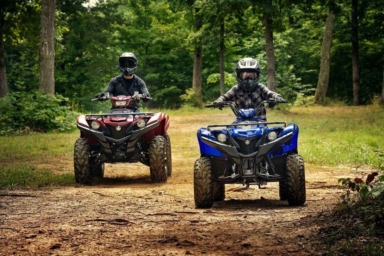 2023 Yamaha GRIZZLY 90 Team Yamaha Blue