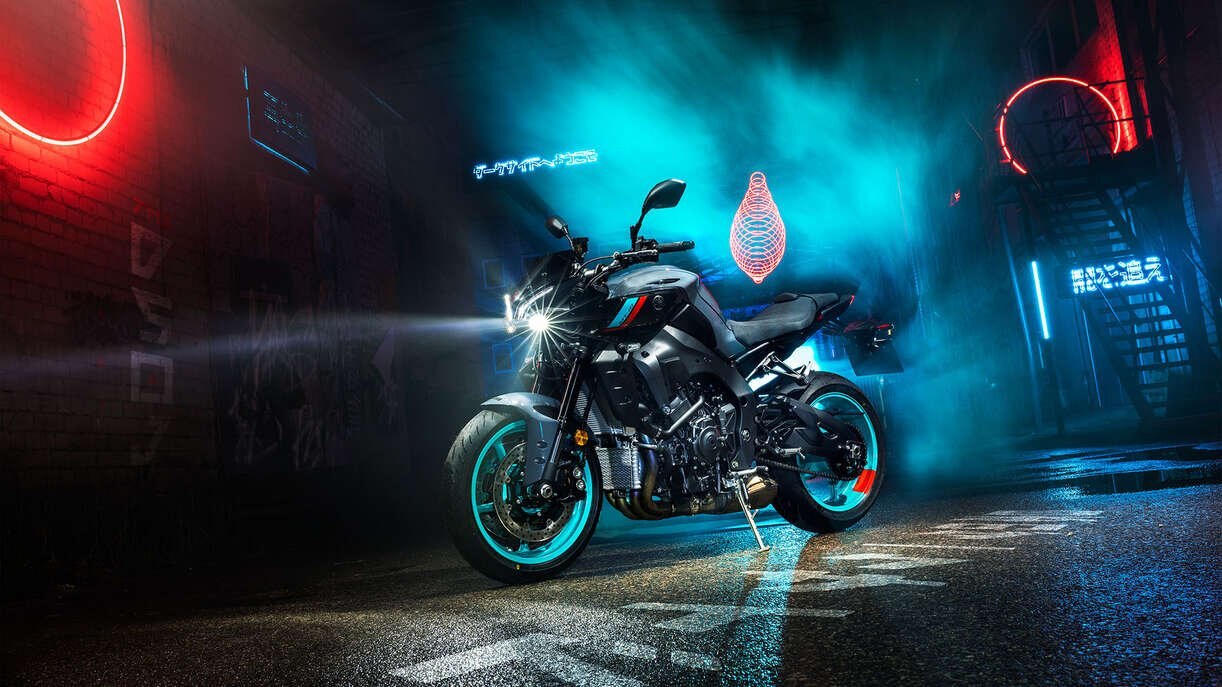 2023 Yamaha MT 10 Cyan Storm