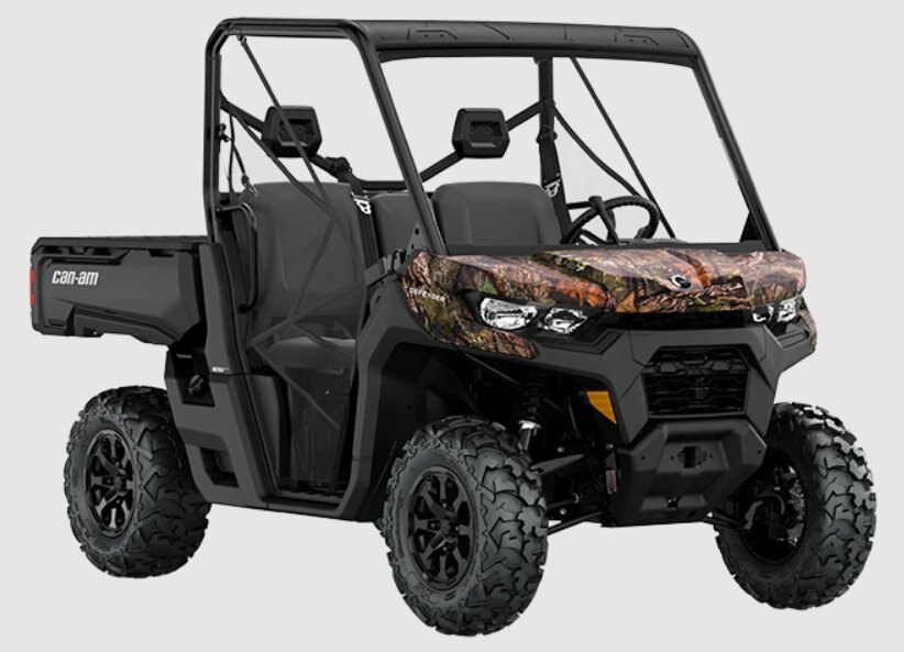 2024 Can-Am DEFENDER XT 52 hp (42 lb-ft torque) Rotax HD7 single cylinder engine Wildland Camo