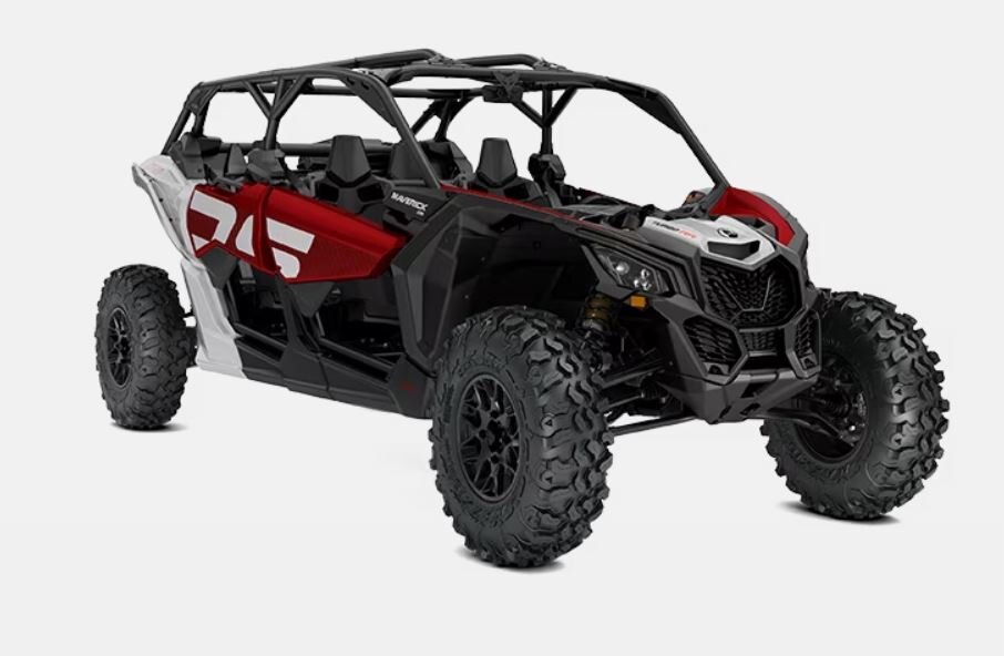 2024 Can-Am MAVERICK X3 MAX DS TURBO RR fiery-red-hyper-silver