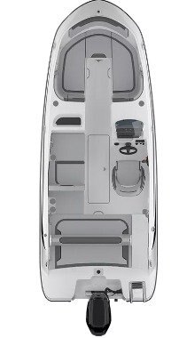 2024 Bayliner M19 Solid Black Hull