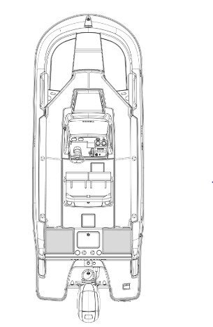 2024 Bayliner T20CC Solid Black Hull