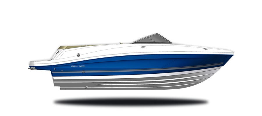 2024 Bayliner VR4 Blue Hull Sides (White Bottom)