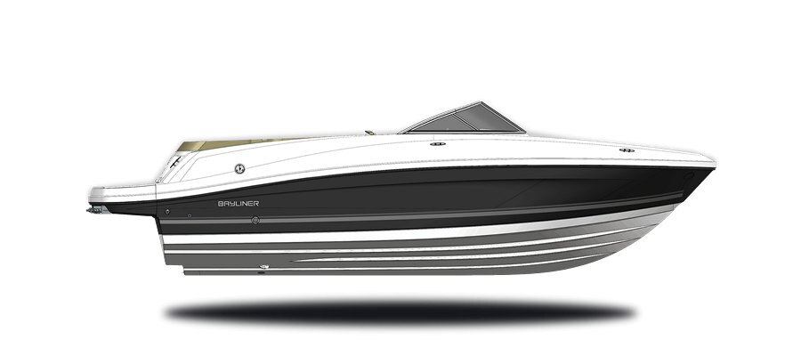 2024 Bayliner VR4 Black Hull Sides (White Bottom)