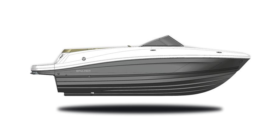 2024 Bayliner VR4 Gray Hull Sides (White Bottom)