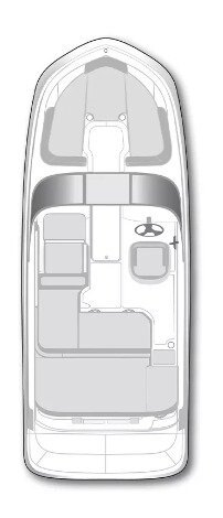 2024 Bayliner VR5 Blue Hull Sides (White Bottom)