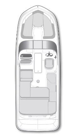 2024 Bayliner VR6 Black Hull Sides (White Bottom)