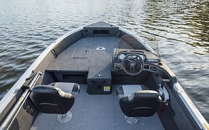 2024 Crestliner 1750 Hawk Silver Metallic exterior & Gray interior