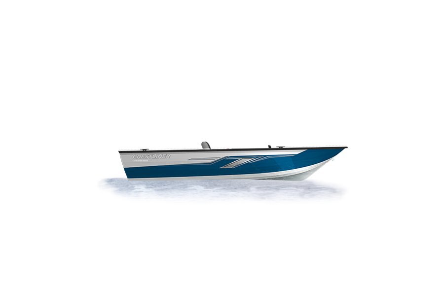 2024 Crestliner 1850 FISH HAWK Bright White base w/True Blue Metallic accent & Gray interior