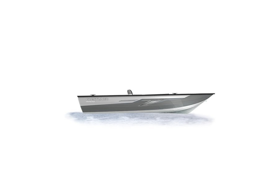 2024 Crestliner 1750 FISH HAWK  Bright White base w/Silver Metallic accent & Gray interior