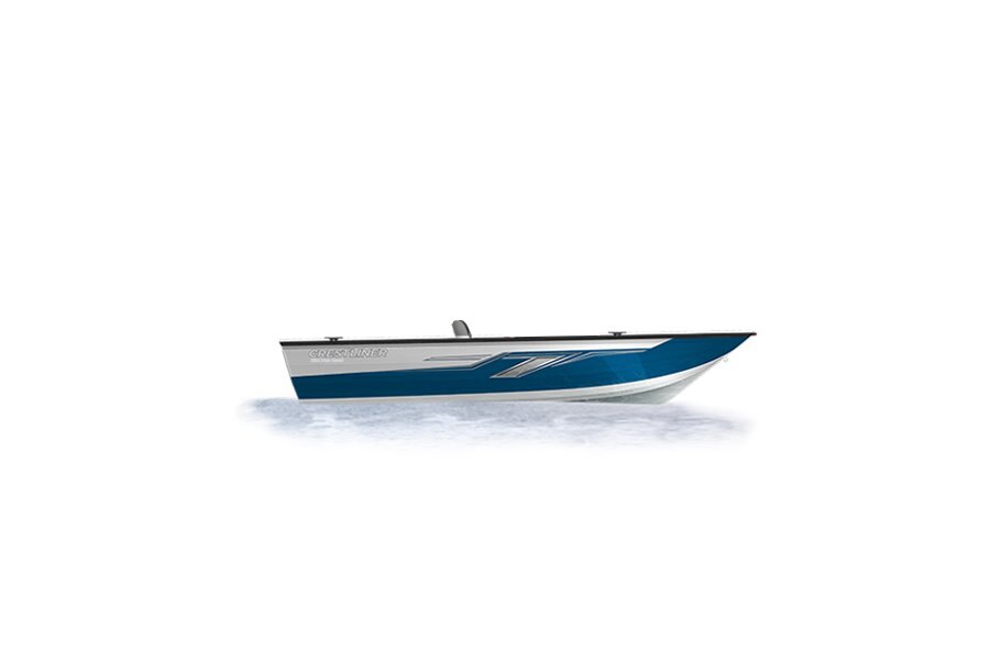 2024 Crestliner 1650 FISH HAWK  Bright White base w/True Blue Metallic accent & Gray interior