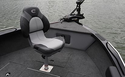 2024 Crestliner 2250 SPORTFISH Black Metallic base w/True Blue Metallic accent & Gray interior