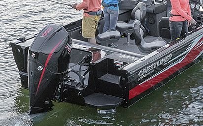 2024 Crestliner 2050 SPORTFISH Black Metallic exterior & Gray interior