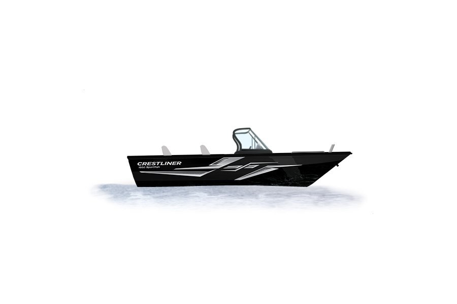 2024 Crestliner 1950 SPORTFISH  Black Metallic exterior & Gray interior