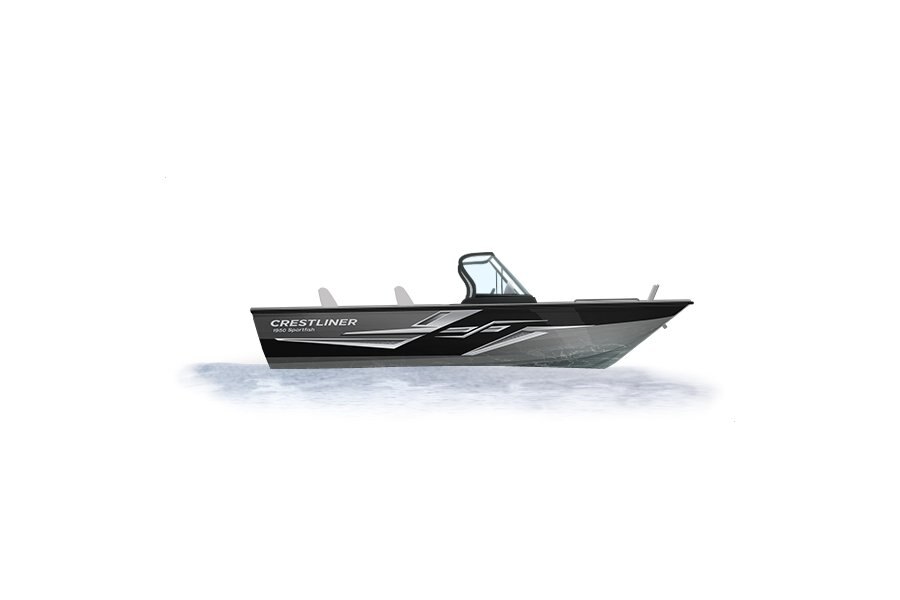 2024 Crestliner 1950 SPORTFISH  Silver Metallic base w/Black Metallic accent & Gray interior