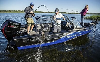 2024 Crestliner 1850 SPORTFISH Bright White base w/Silver Metallic accent & Gray interior