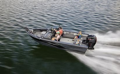 2024 Crestliner 1850 SPORTFISH Black Metallic base w/Silver Metallic accent & Gray interior