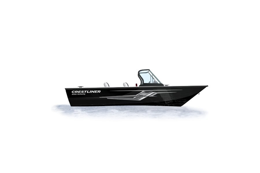 2024 Crestliner 2050 AUTHORITY Black Metallic exterior & Gray interior