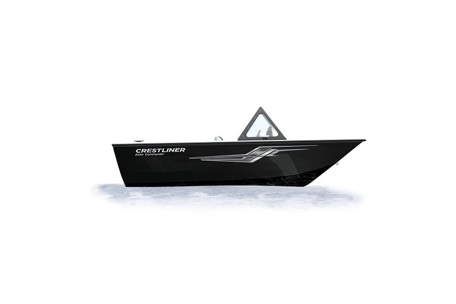 2024 Crestliner 2050 COMMANDER  Black Metallic exterior & Gray interior