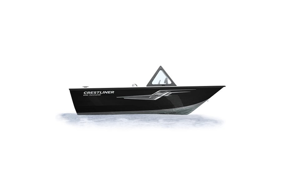 2024 Crestliner 2050 COMMANDER  Silver Metallic base w/Black Metallic accent & Gray interior