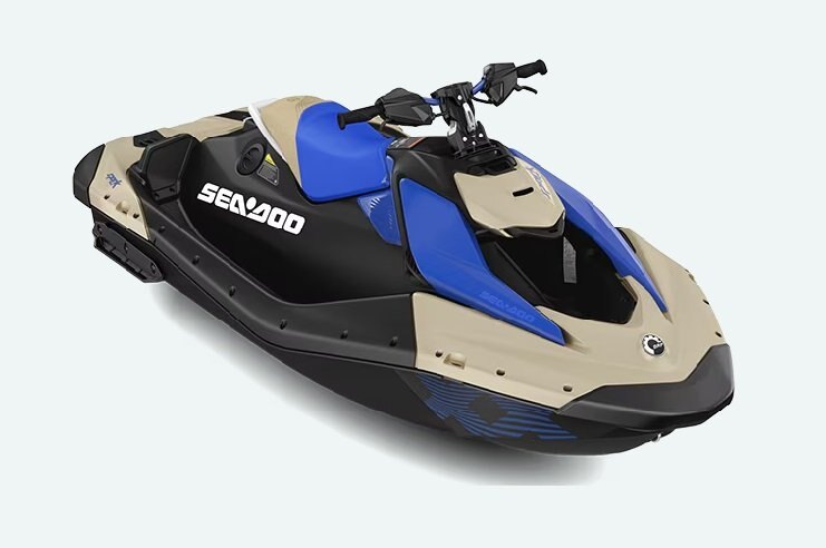 2025 Sea-Doo Spark Trixx for 1 Sand / Dazzling Blue