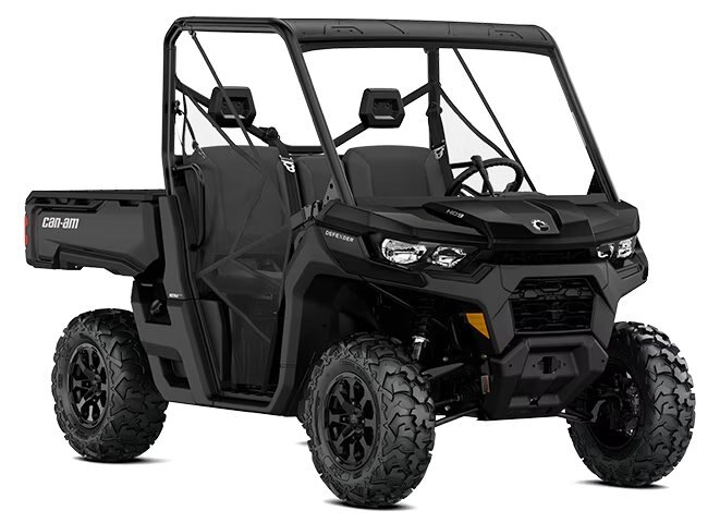 2025 Can-Am Defender DPS HD10 Stealth Black