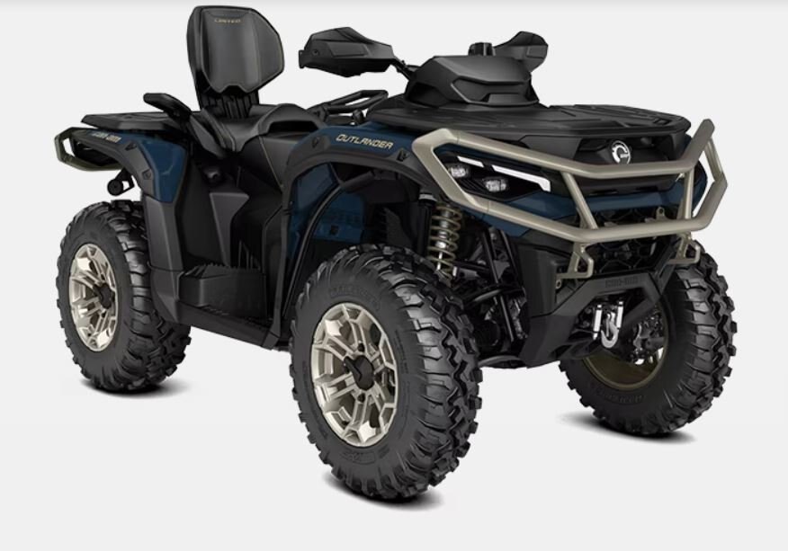 2024 Can-Am OUTLANDER MAX XT 78 hp Rotax 850 V-twin engine, Intelligent Throttle Control (iTC™) with riding modes wildland-camo