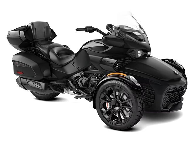 2025 Can Am SPYDER F3 LIMITED MONOLITH BLACK SATIN