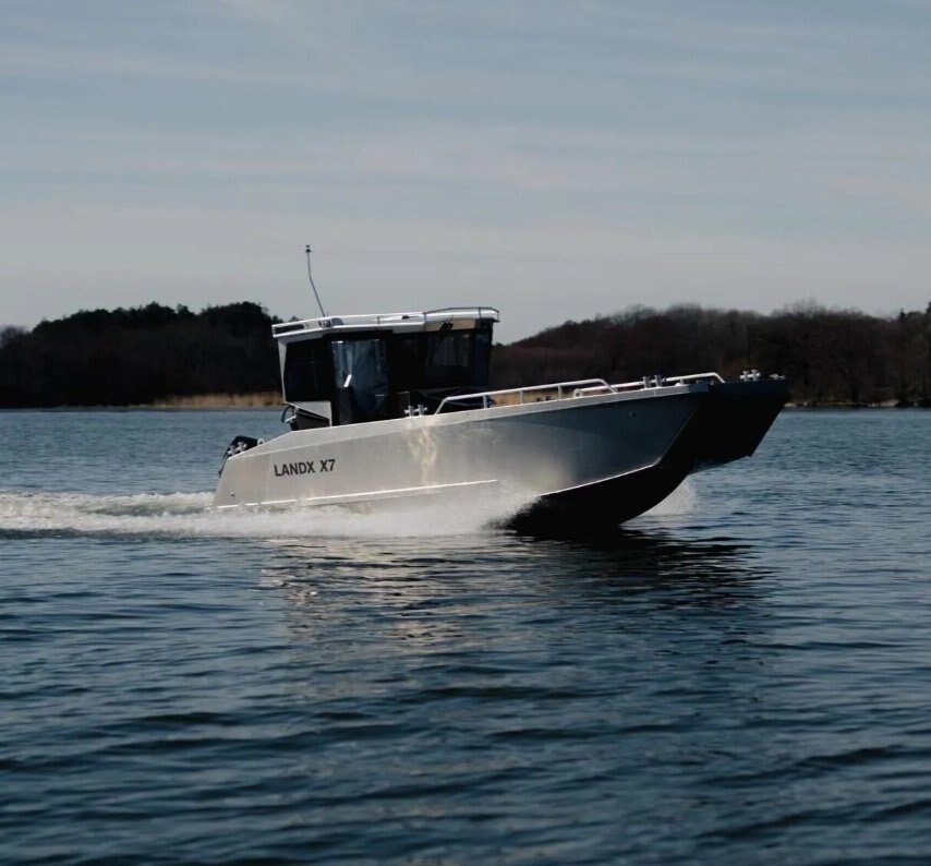 2026 LANDX X7 with Yamaha F200XD TORONTO BOAT SHOW