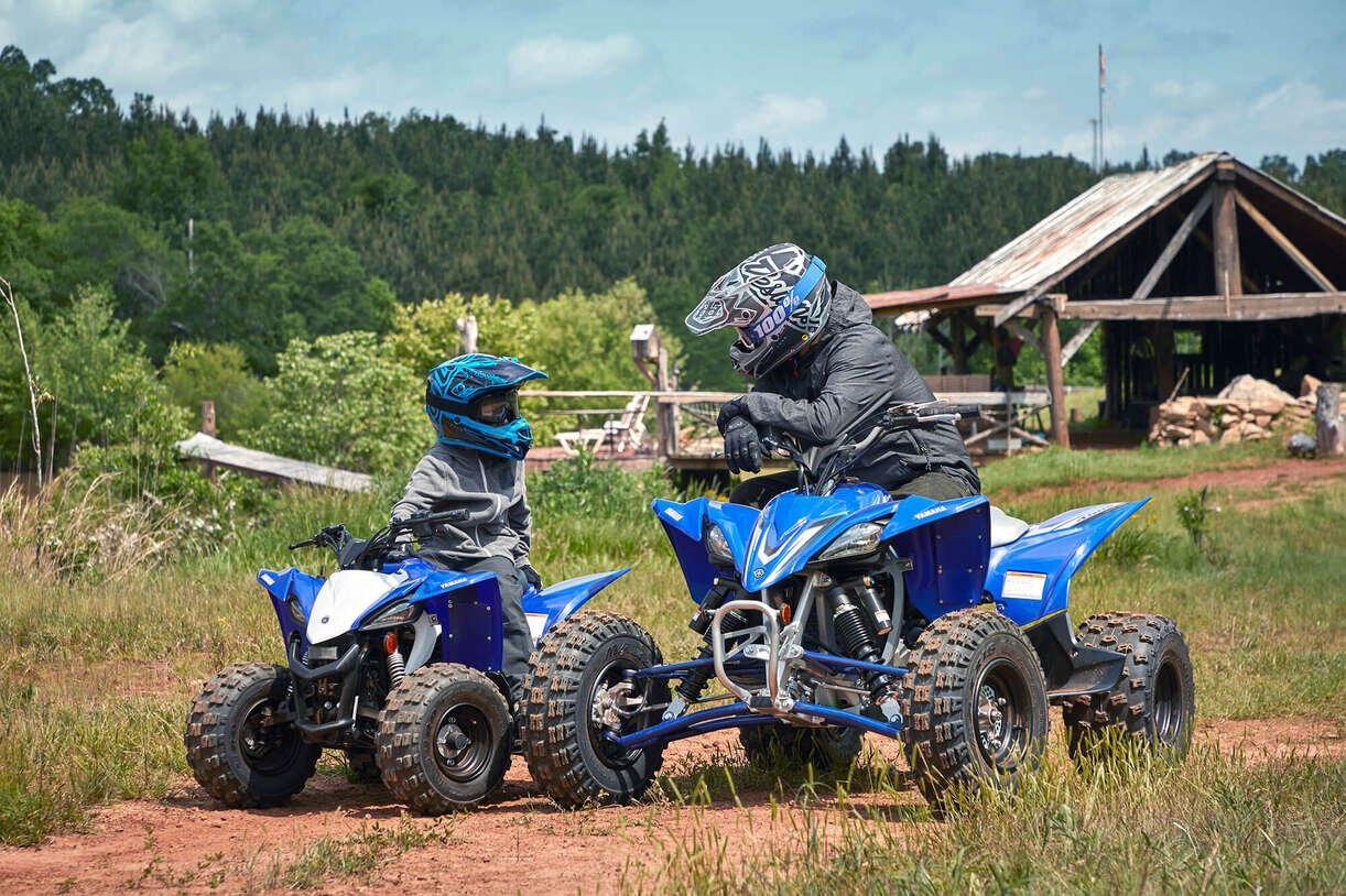 2022 YFZ50 RAPTOR TEAM YAMAHA WHITE