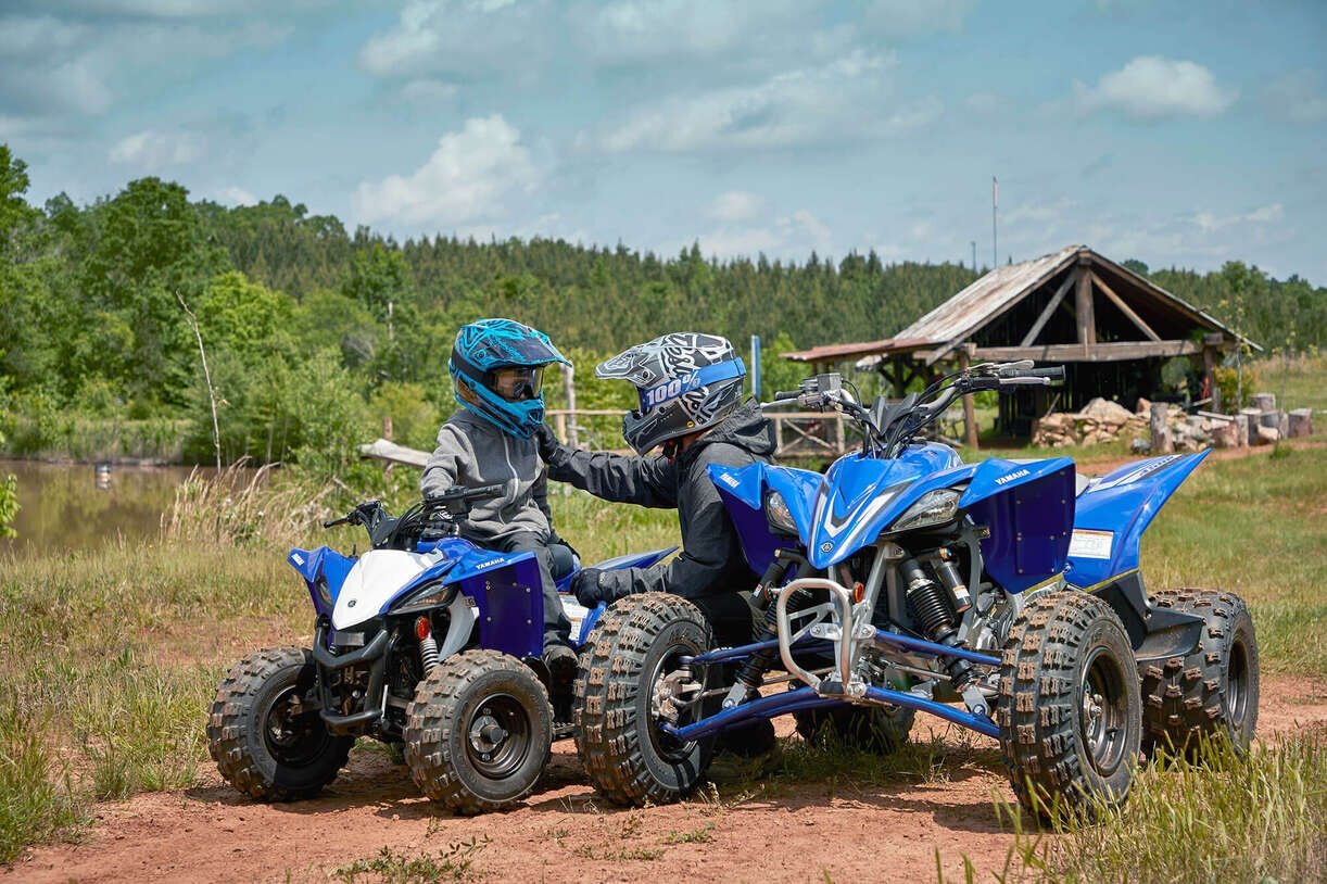 2022 YFZ50 RAPTOR TEAM YAMAHA WHITE