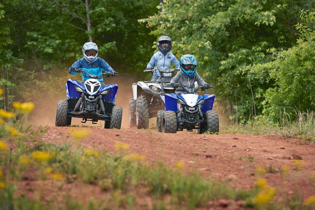 2022 YFZ50 RAPTOR TEAM YAMAHA WHITE