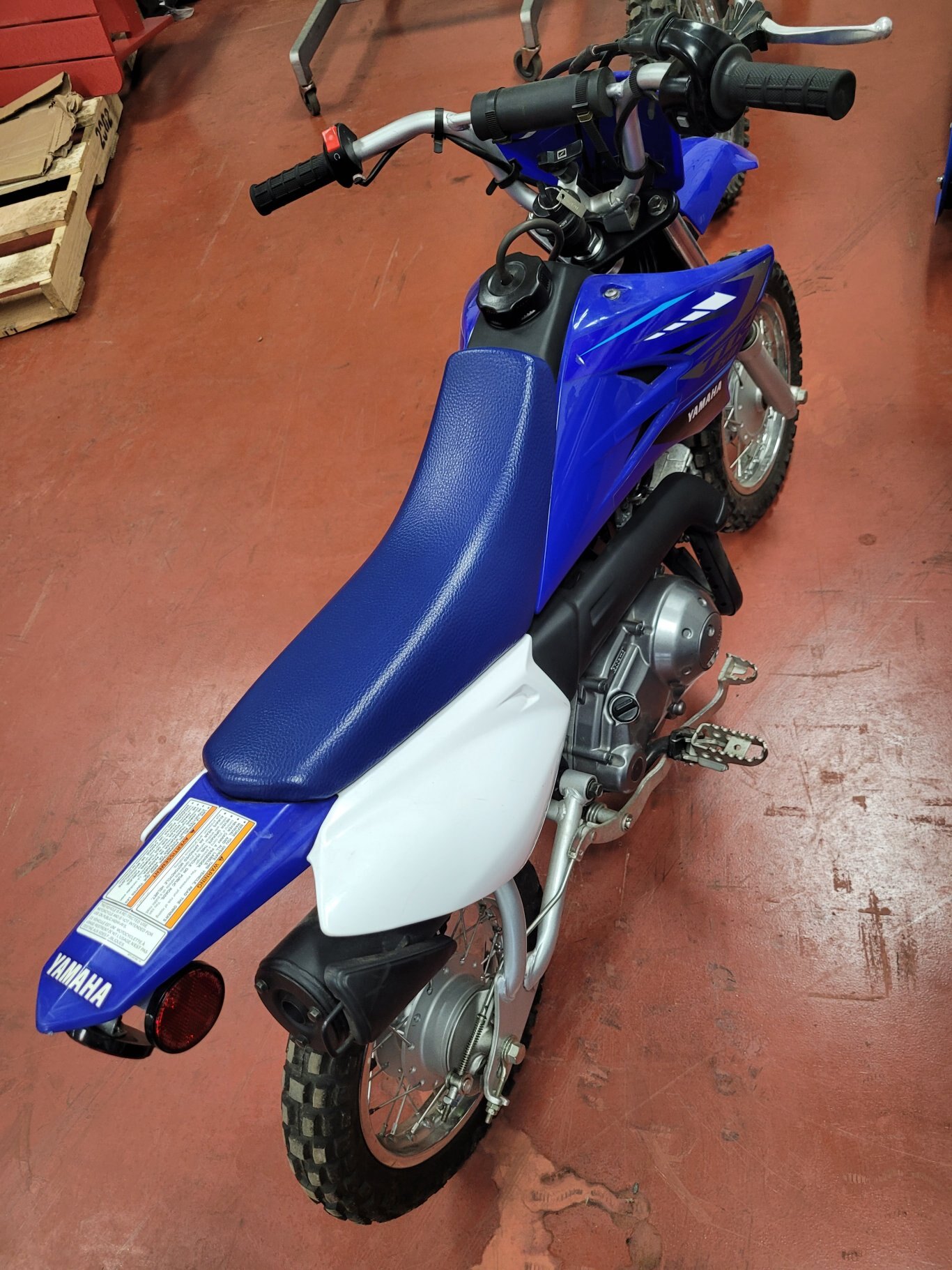 2022 TT R110E OFF ROAD REC TEAM YAMAHA BLUE