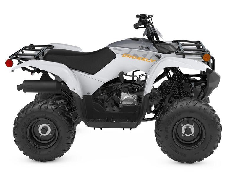 2024 Yamaha GRIZZLY 90 White/Armour Grey