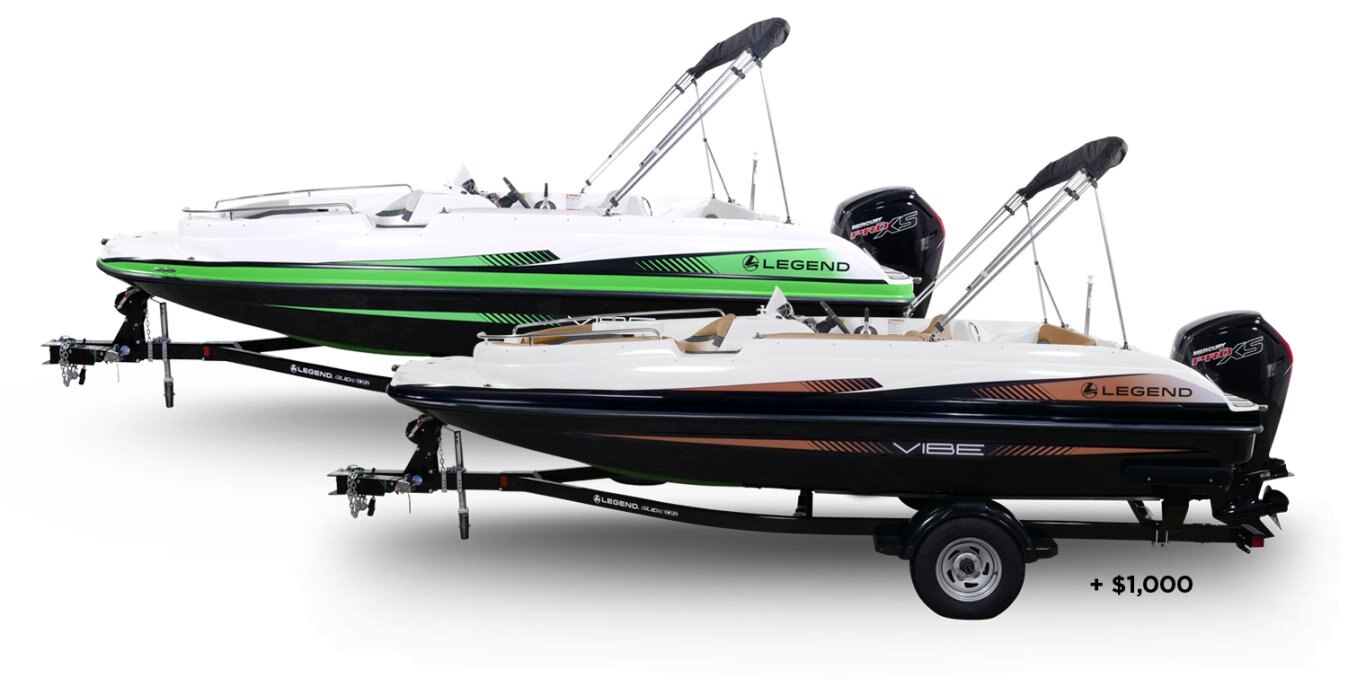 Legend Boats Vibe D19 Lime Green