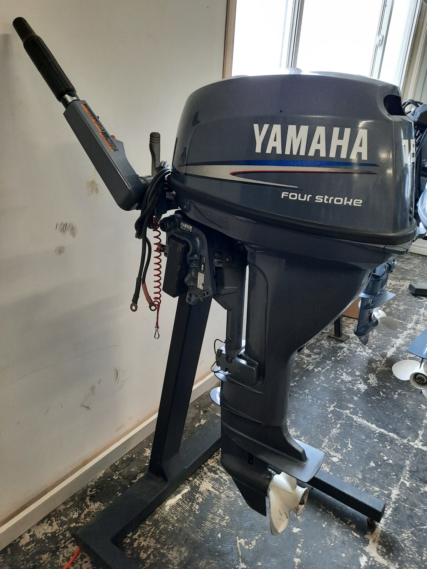 2004 YAMAHA F15 ELECTRIC START LONG SHAFT